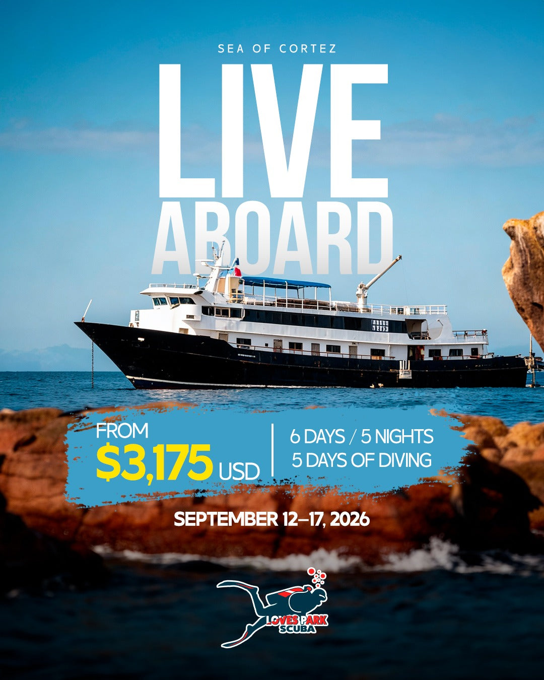 Scuba Diving Trip La Paz, Baja California 2026