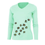 Baby Sea Turtle Women L/S Shirt