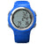 Blue digital watch for diving