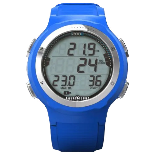 Blue digital watch