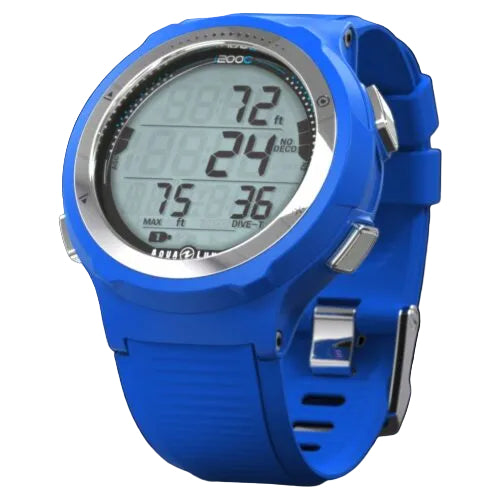 Blue digital watch