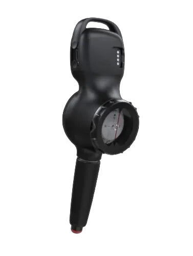 Black pressure gauge