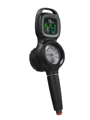 Black digital pressure gauge