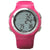 Pink digital watch