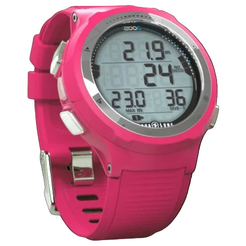 Pink digital watch