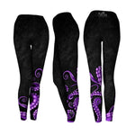 Octo Legs Black Leggings