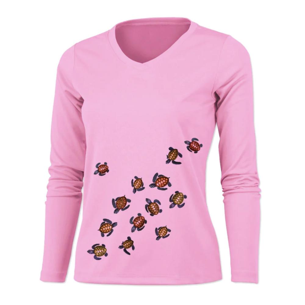Baby Sea Turtle Women L/S Shirt