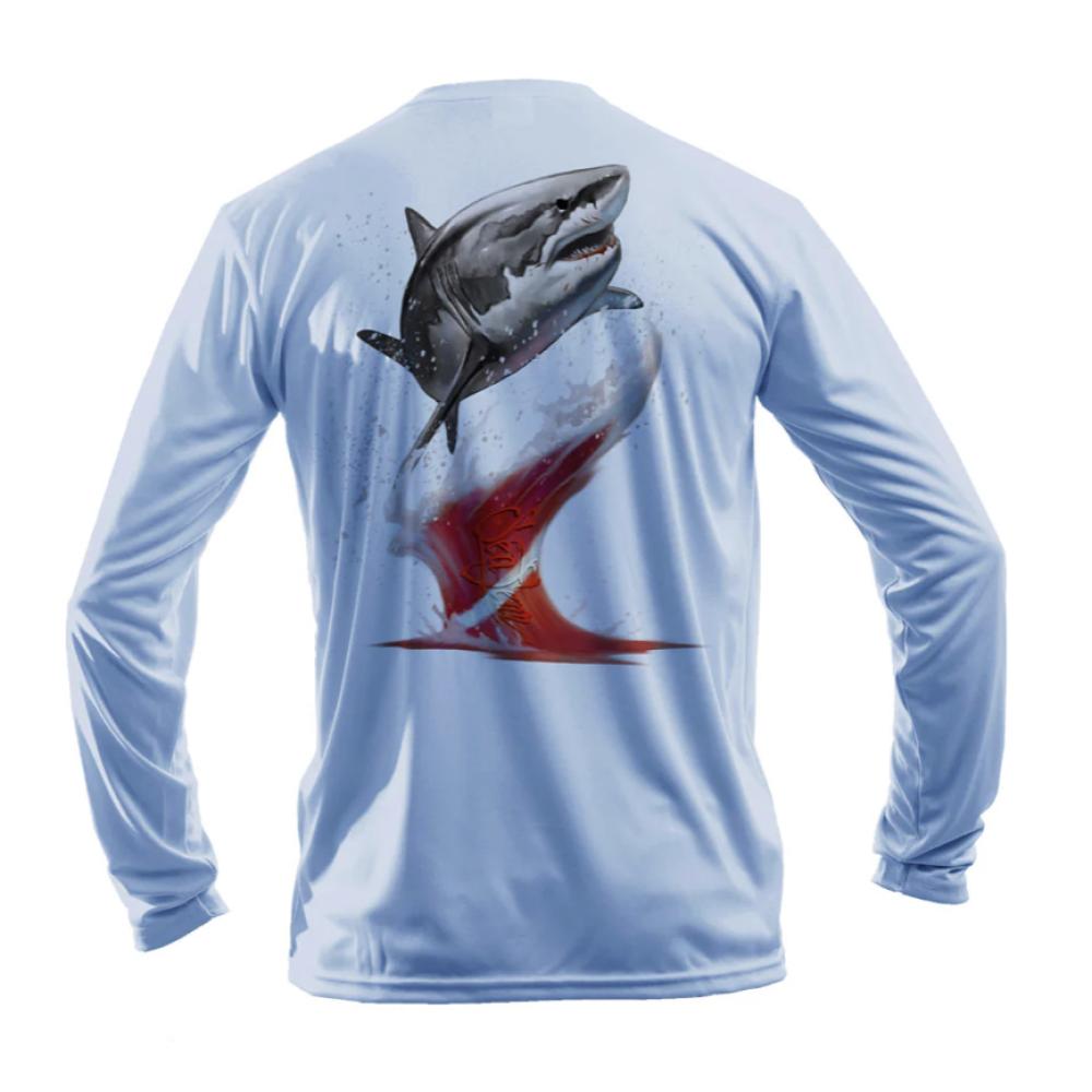 Great White L/S Artic Blue