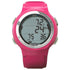 Pink digital watch for diving